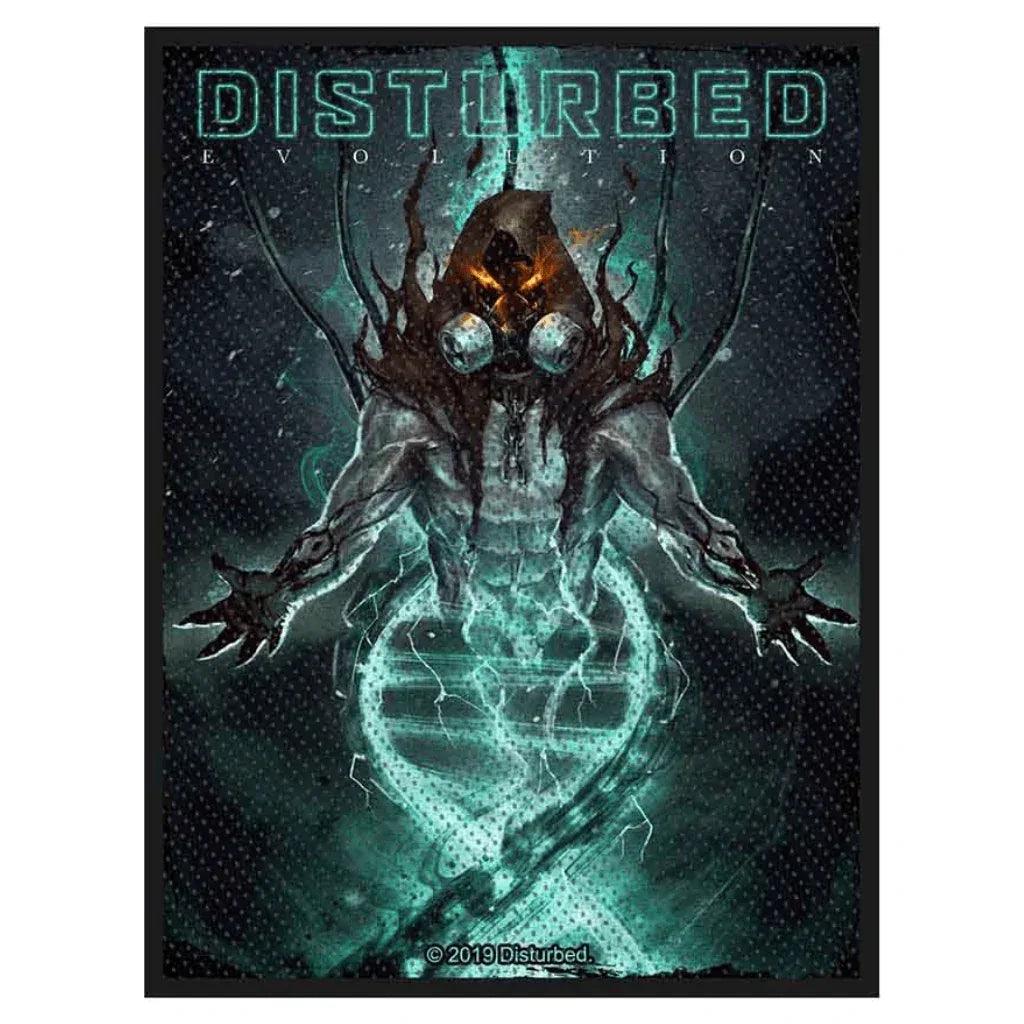 Disturbed-Aufnaeher-Patch-Evolution-Hooded - Totenkopf.com