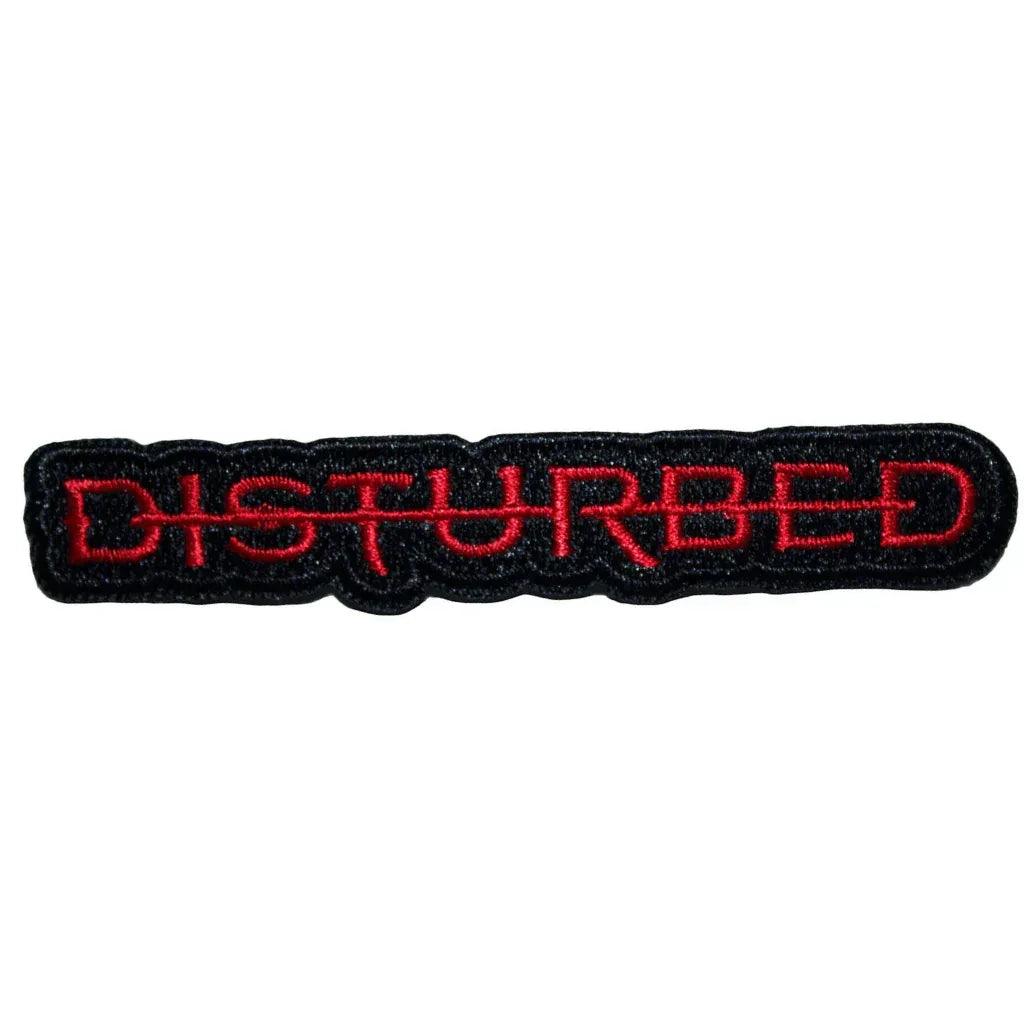 Disturbed Patch · Strike Through Logo (9cm x 2cm) - Totenkopf.com