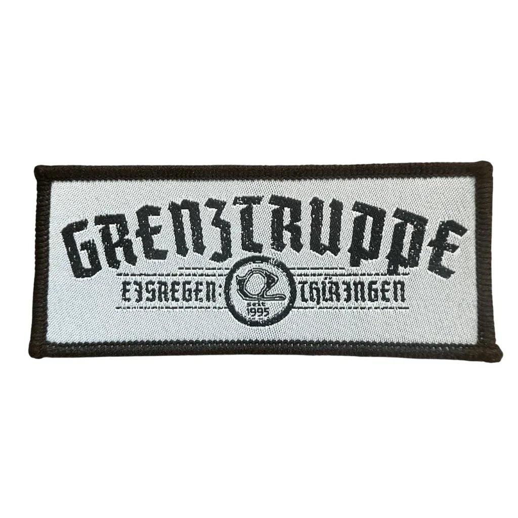 Eisregen-Patch-Grenztruppe-Weiss-Schwarz - Totenkopf.com