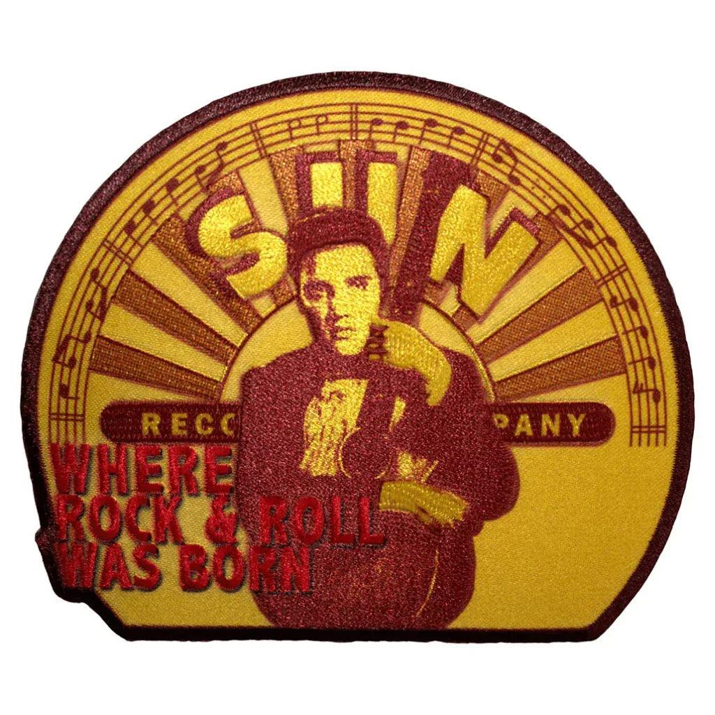 Elvis Presley Patch · Where R&R Was Born (10cm x 8cm) - Totenkopf.com