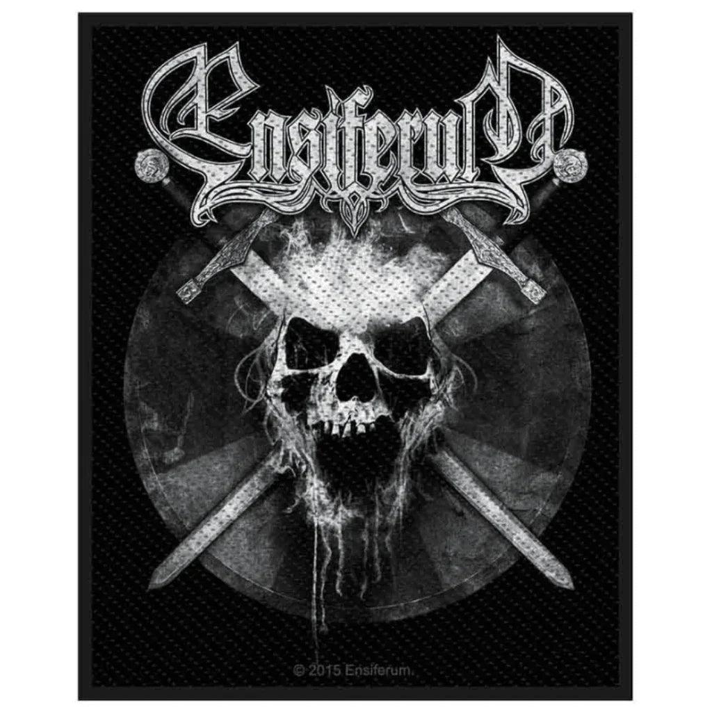 Ensiferum-Aufnaeher-Patch-Skull - Totenkopf.com