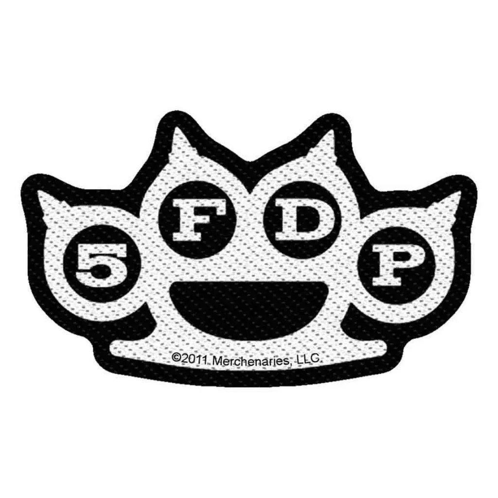 Five-Finger-Death-Punch-Patch-Aufnaeher-Knuckles-5FDP - Totenkopf.com
