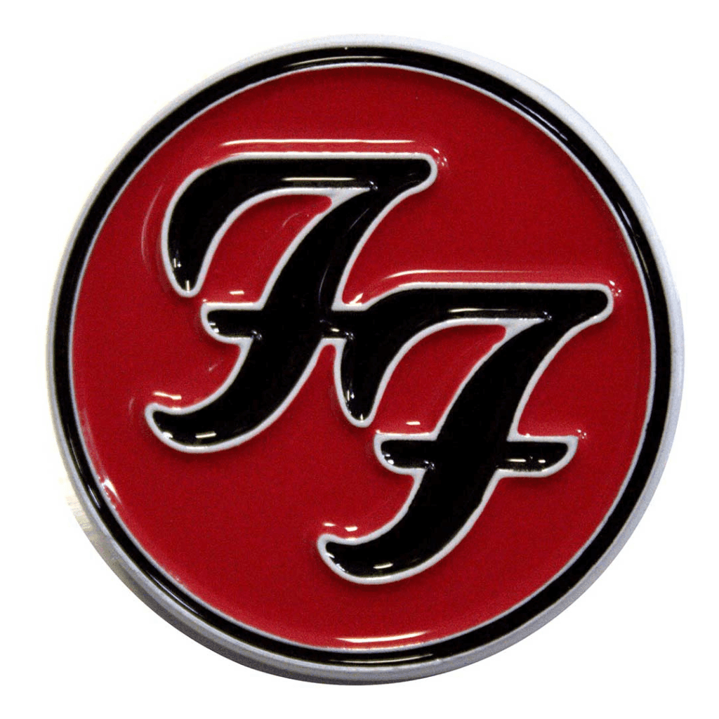 Foo Fighters Anstecker · Flash Logo · Band Merch