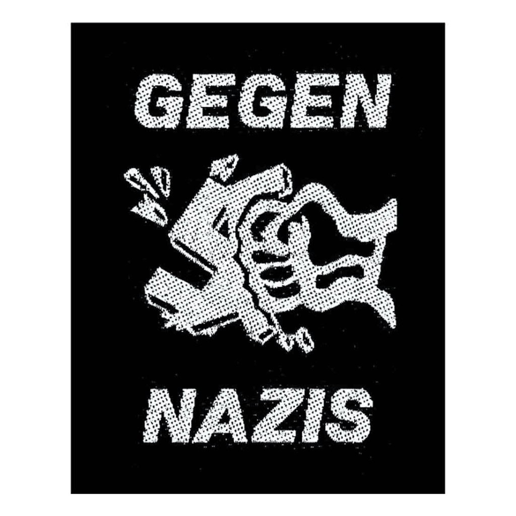 Anti Nazi Patch · Gegen Nazis Faust