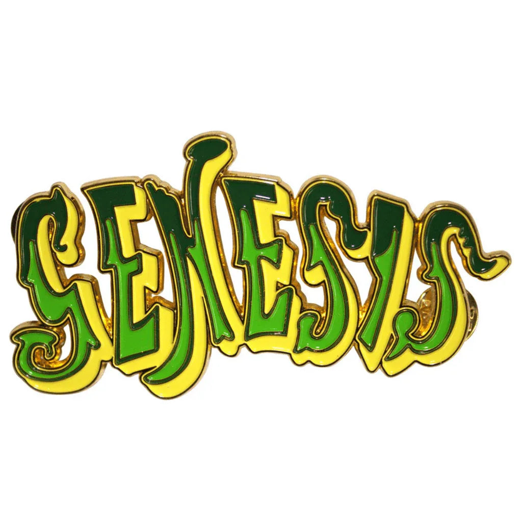 Genesis Grosser Anstecker Pin · Green Classic Logo (9cm x 4cm) - Totenkopf.com