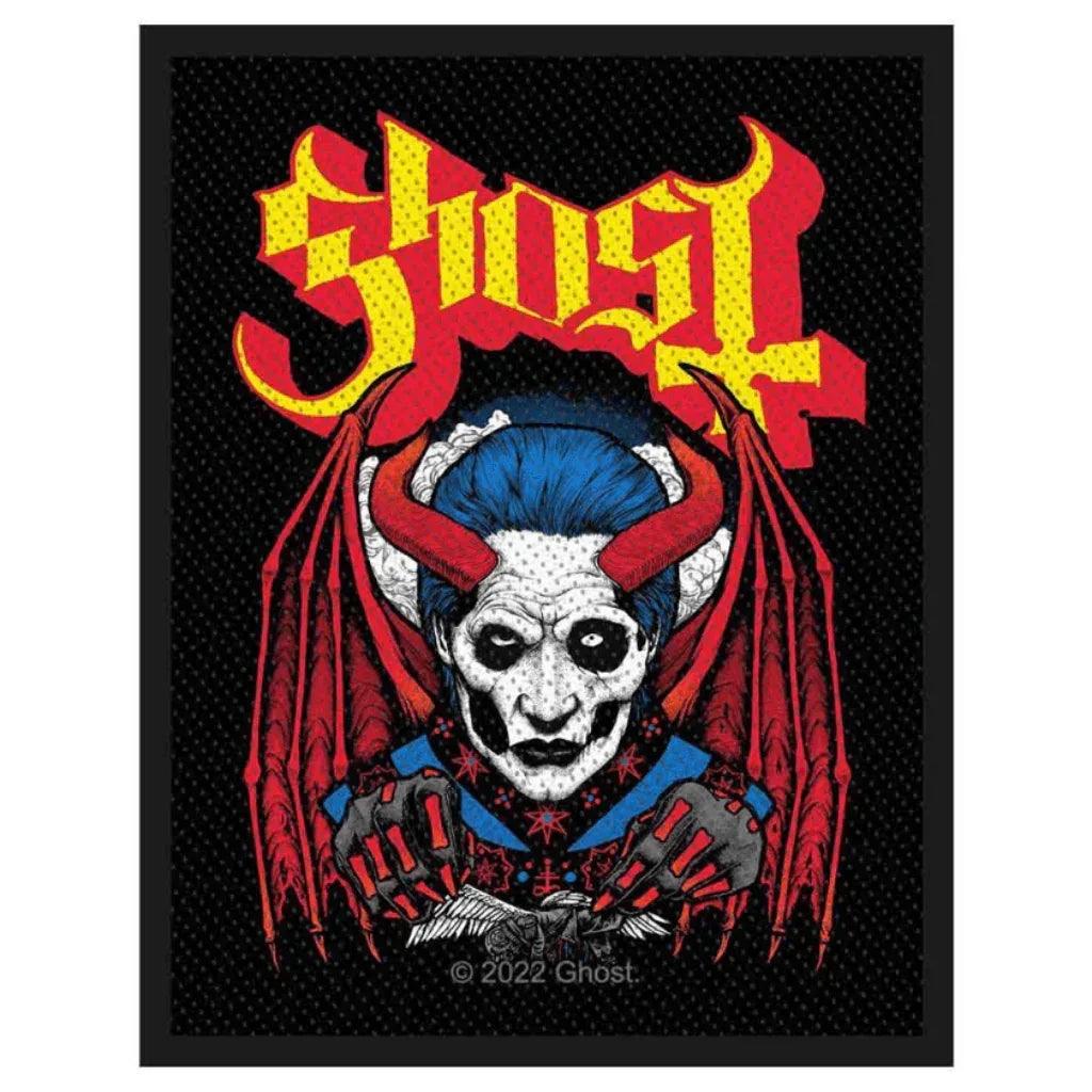 Ghost Patch · Demoniac (7cm x 10cm) - Totenkopf.com