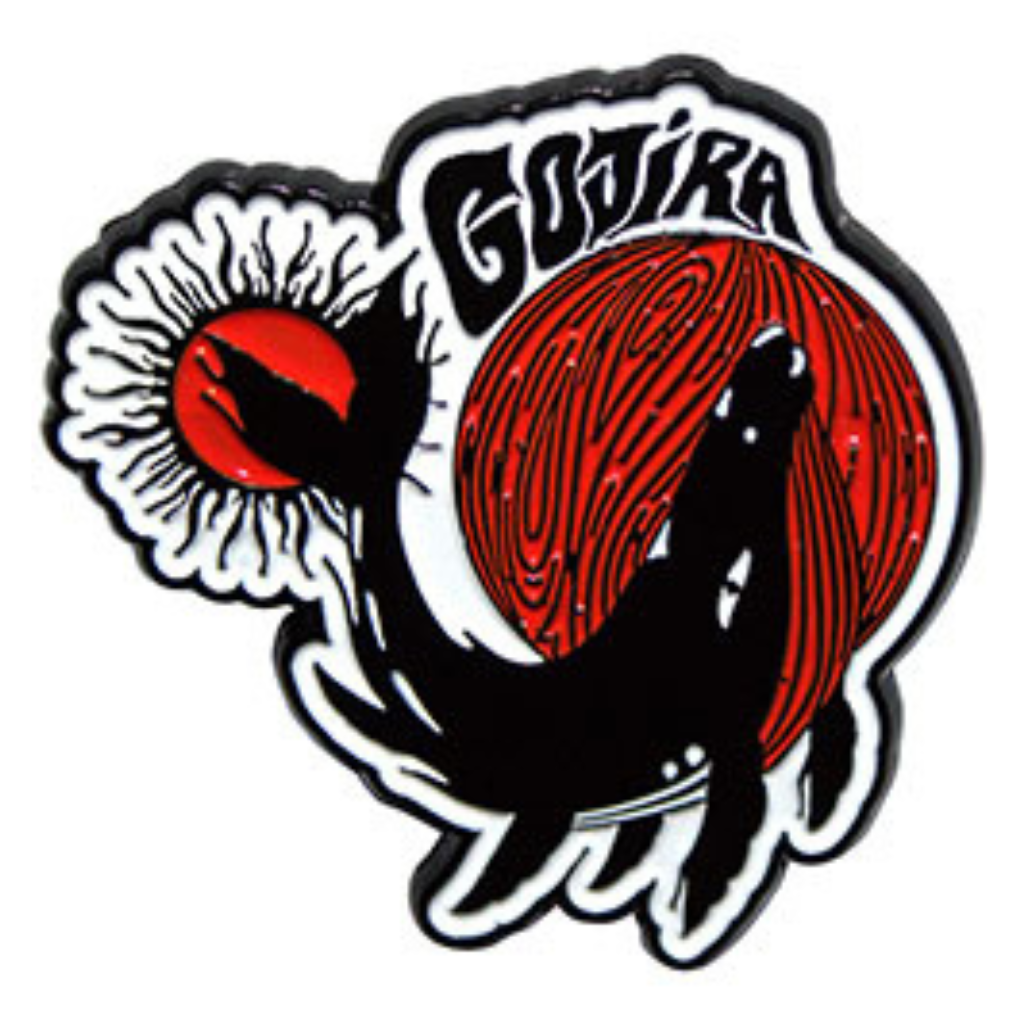 Gojira Anstecker · Whale · Band Merch