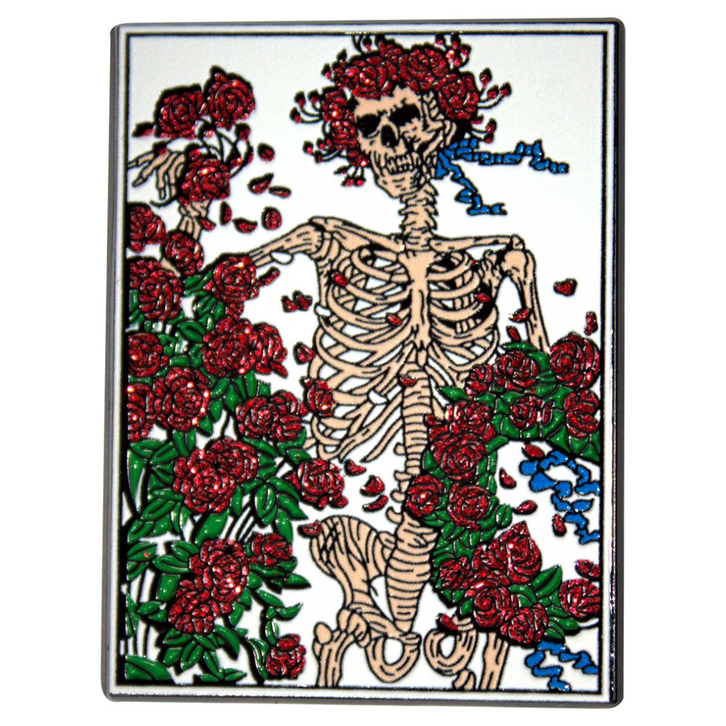 Greatful Dead Anstecker · Berta Skull