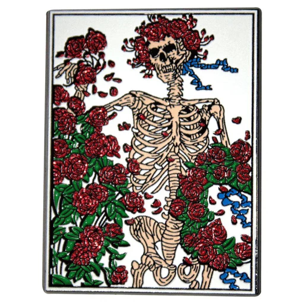 Grateful Dead Anstecker Pin · Berta Skull (3cm x 5cm) - Totenkopf.com