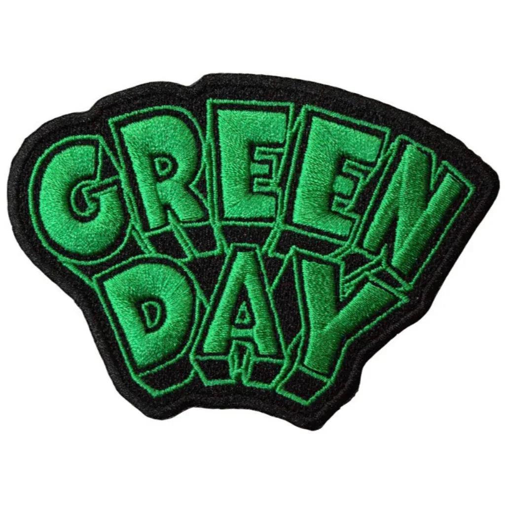 Green-Day-Patch-Aufnaeher-Dookie-Logo - Totenkopf.com