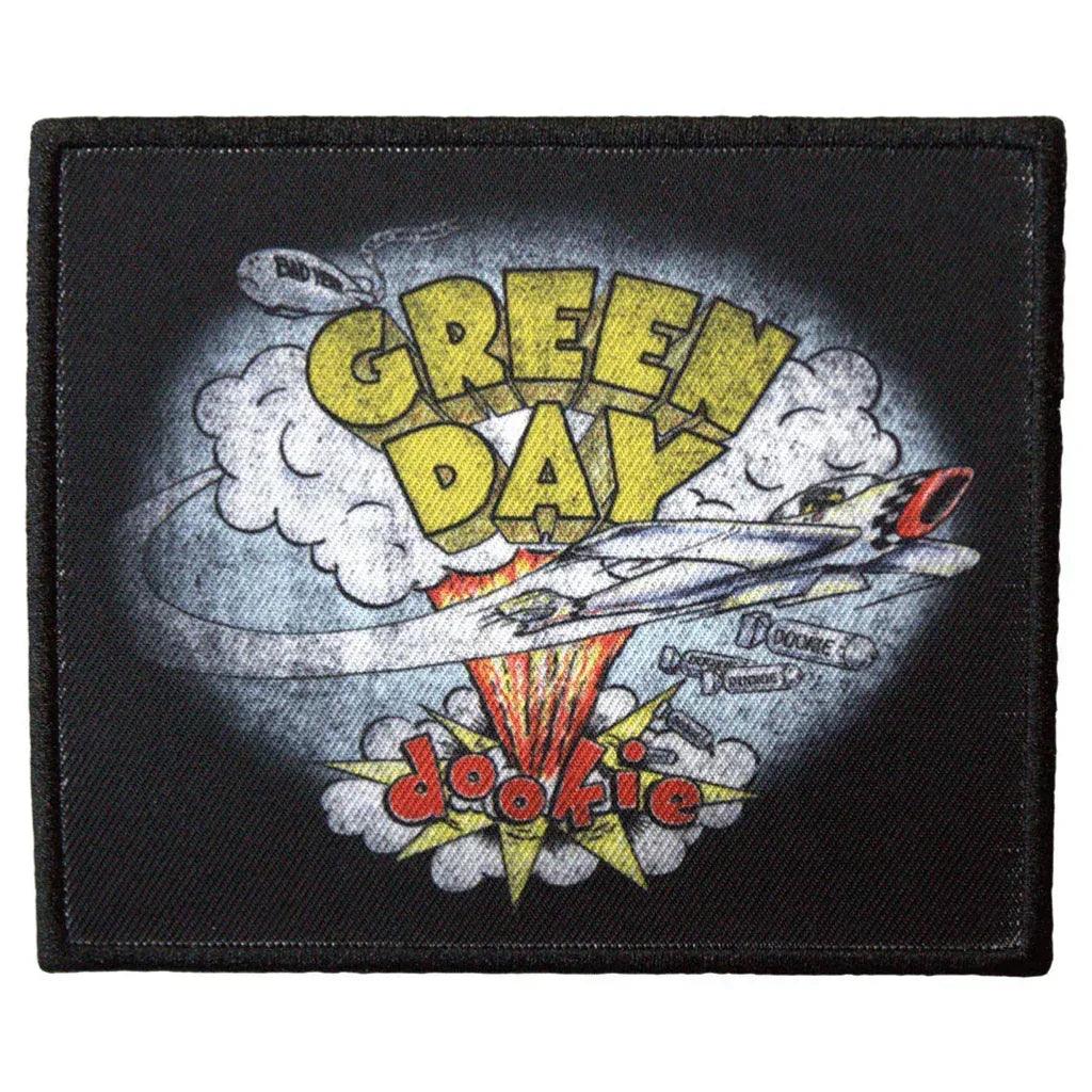 Green-Day-Patch-Aufnaeher-Dookie - Totenkopf.com