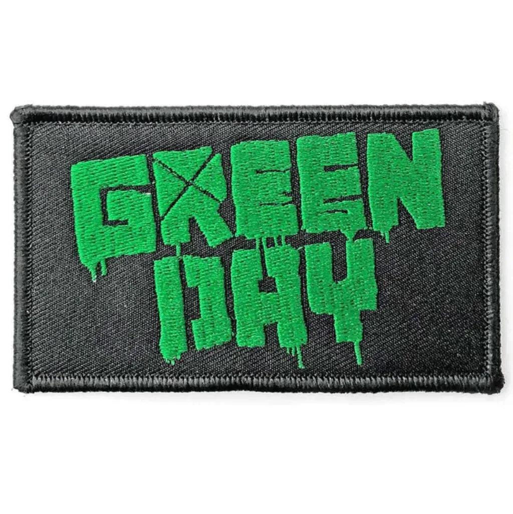 Green-day-Aufnaeher-Patch-logo - Totenkopf.com