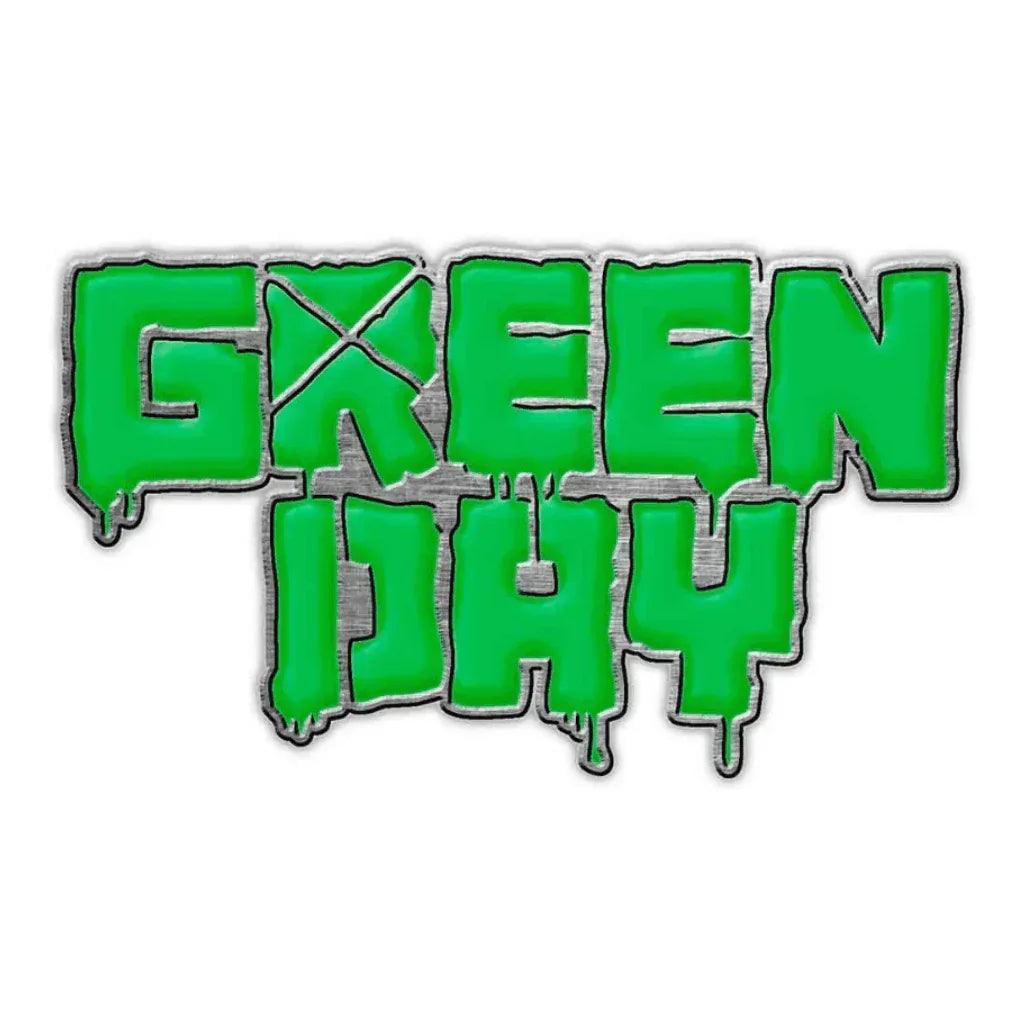 GreenDayAnsteckerPin_GreenLogo_OfficialMetalBandMerch - Totenkopf.com