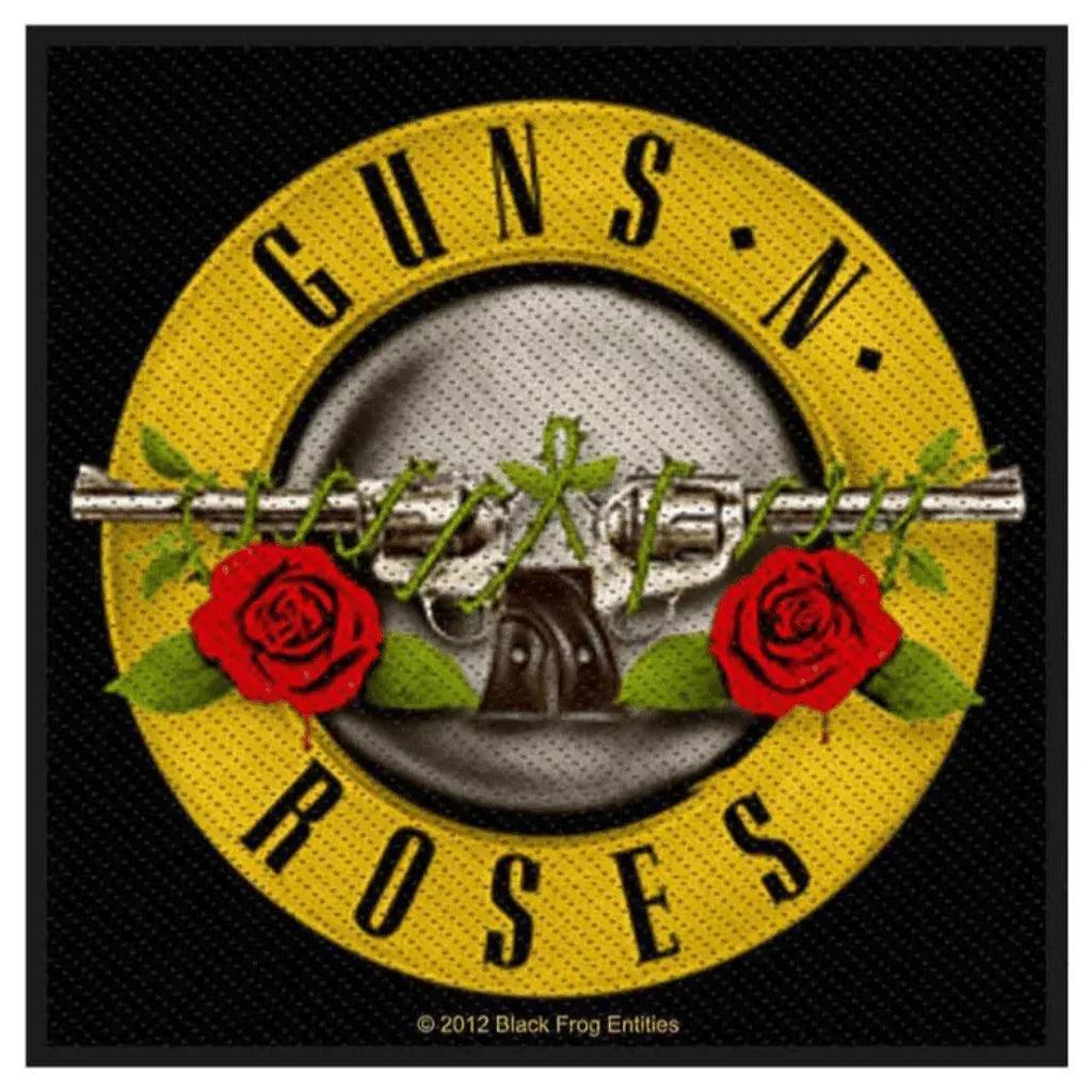 Guns-Roses-Aufnaeher-Patch-Bullet-Logo - Totenkopf.com