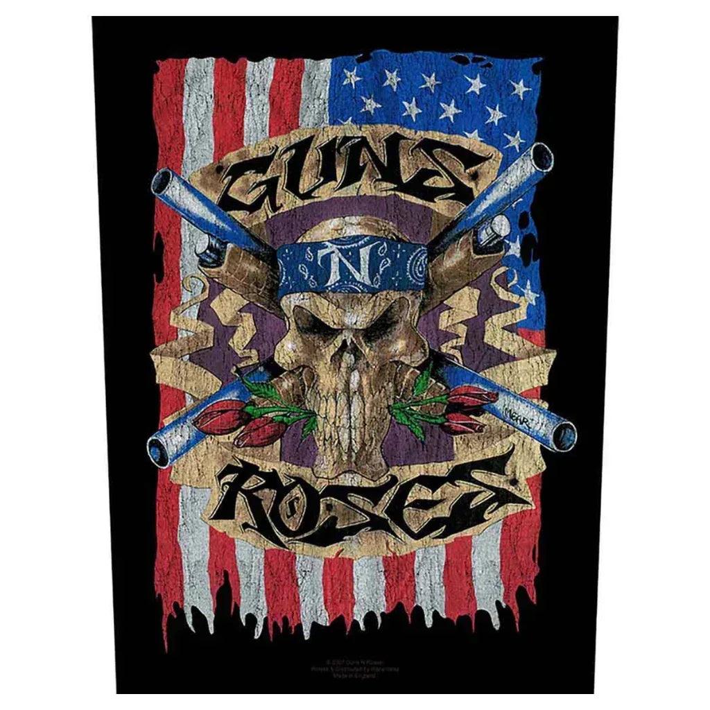 Guns-n-Roses-Backpatch-Flag - Totenkopf.com