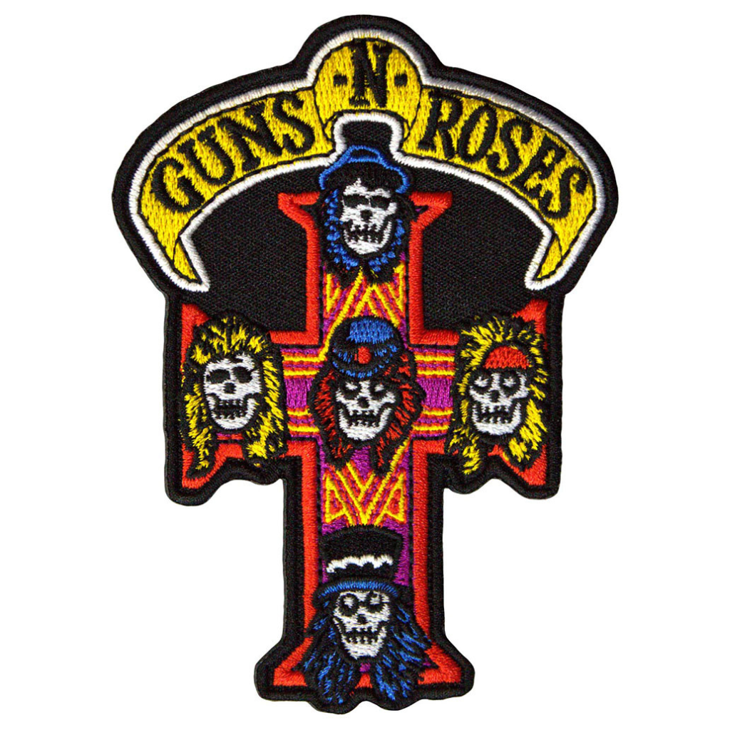 Guns N' Roses Patch · Appetite For Destruction Cross