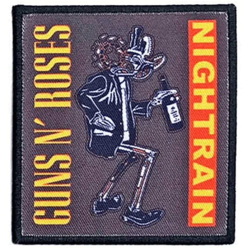Guns-n-Roses-Patch-Aufnaeher-Night-Train - Totenkopf.com