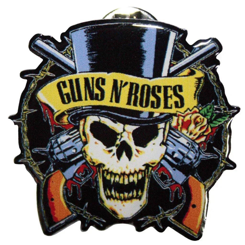 Guns N' Roses Anstecker Pin · Top Hat (4cm x 4cm) - Totenkopf.com