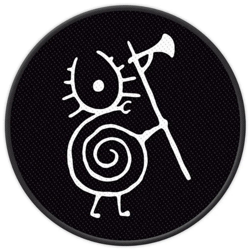 Heilung Patch Rund · Warrior Snails (Ø 9cm) - Totenkopf.com