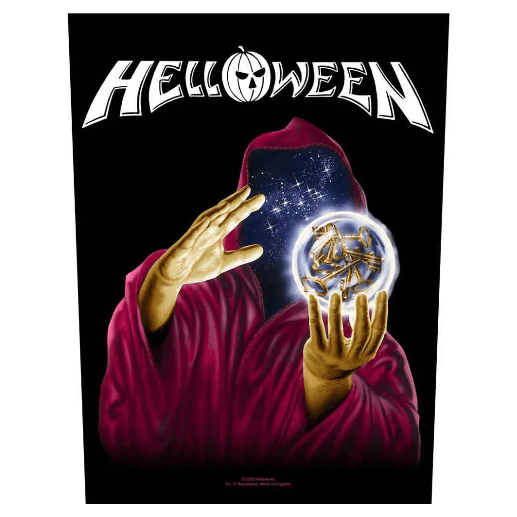 Helloween Backpatch Rückenaufnäher · Keeper Of The Seven Keys - Totenkopf.com