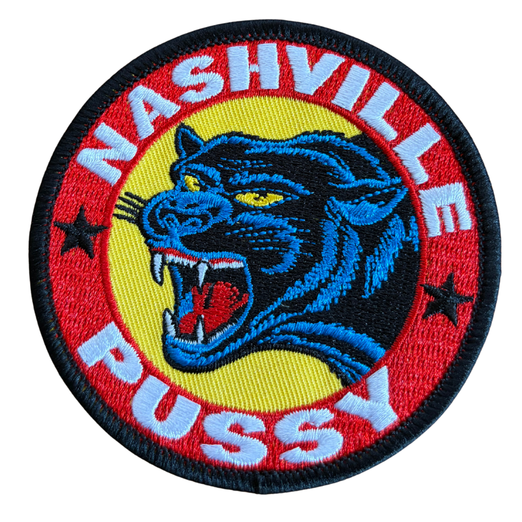 Nashville Pussy Patch Rund · New Panther (Ø 8cm)
