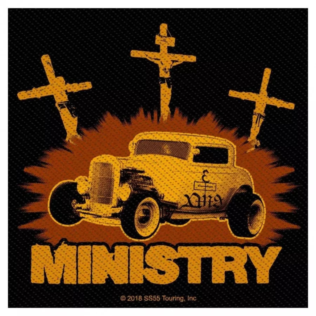 Ministry Patch · Jesus Built My Hotrod (10cm x 10cm)