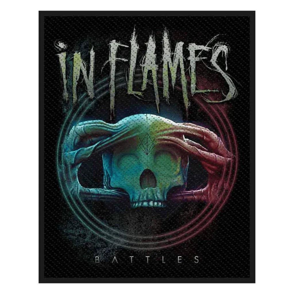 In Flames Patch · Battles (8cm x 10cm) - Totenkopf.com