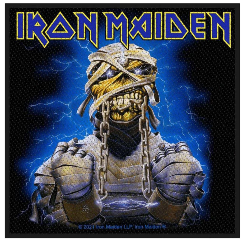 Iron-Maiden-Aufnaeher-Patch-Powerslave-eddie - Totenkopf.com