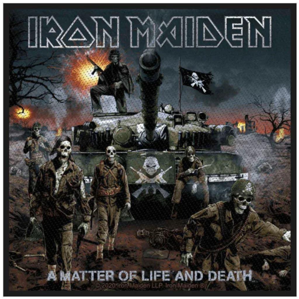 Iron-Maiden-Aufnaeher-Patch-a-matter-of-life-and-death - Totenkopf.com