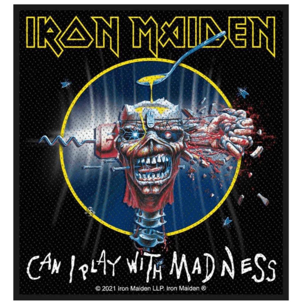 Iron-Maiden-Aufnaeher-Patch-can-i-play-with-madness - Totenkopf.com