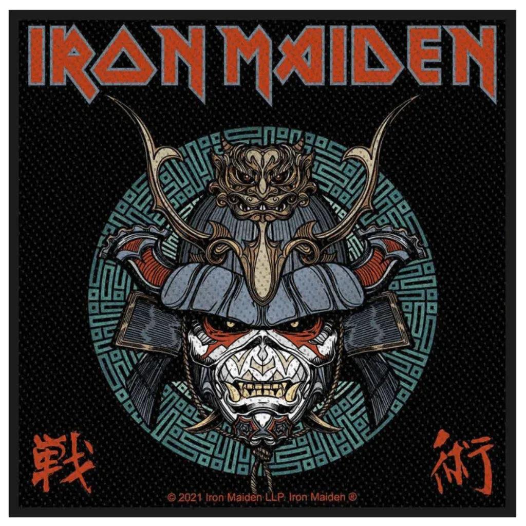 Iron-Maiden-Aufnaeher-Senjutsu-Patch - Totenkopf.com