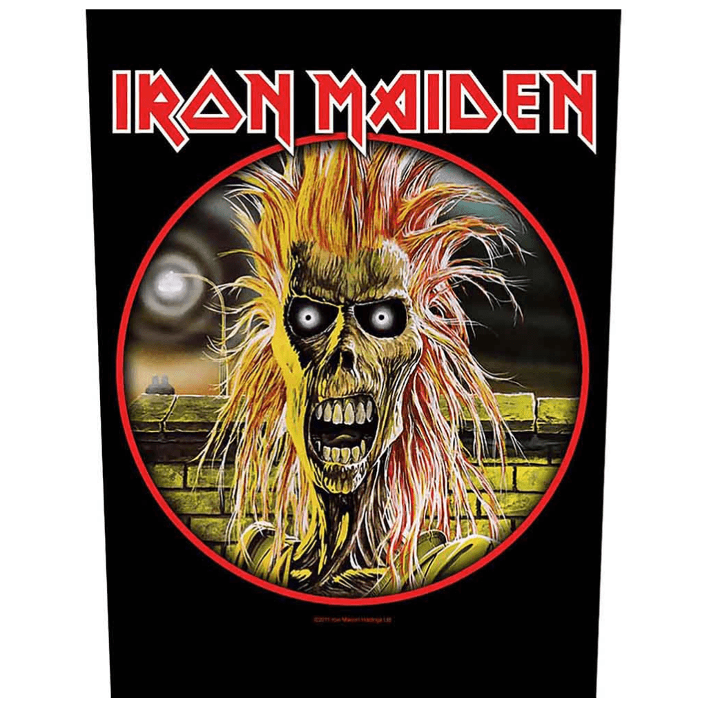 Iron Maiden Backpatch · Eddies Face