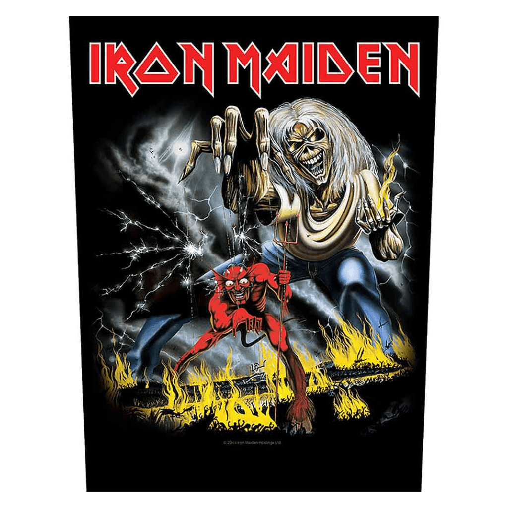 Iron Maiden Backpatch Number Of The Beast