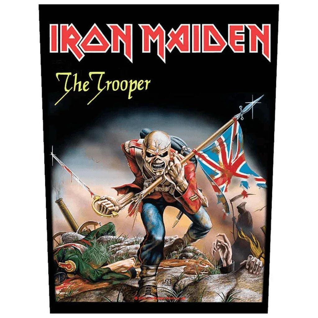 Iron-Maiden-Backpatch-The-Trooper - Totenkopf.com