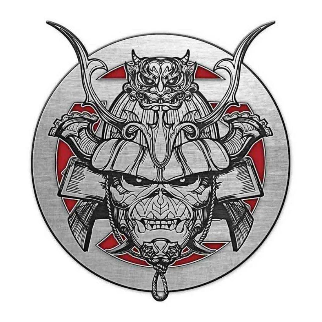 Iron-Maiden-Pin-Anstecker-Senjutsu - Totenkopf.com
