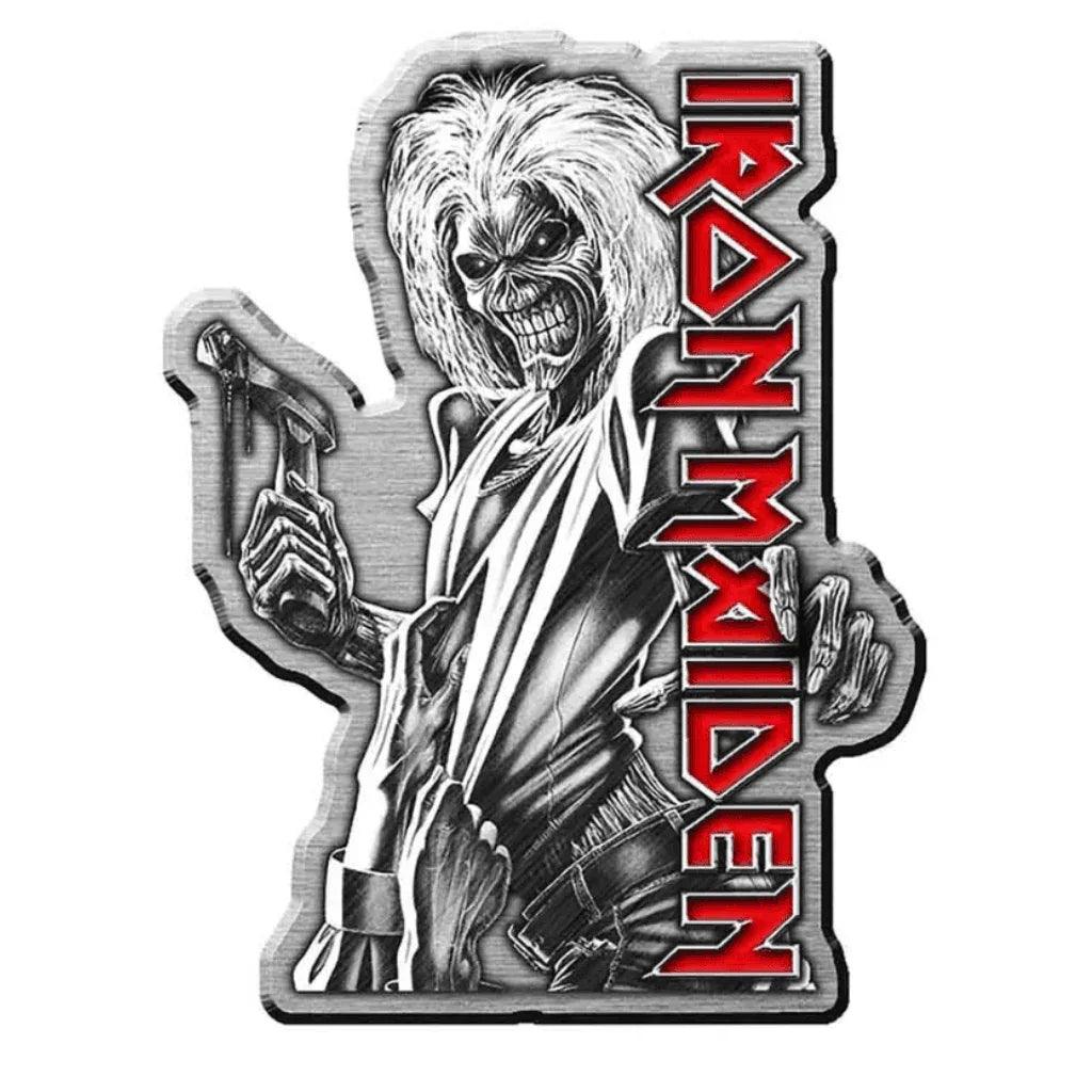 IronMaidenAnsteckerPin_Killers_OfficialMetalBandMerch - Totenkopf.com
