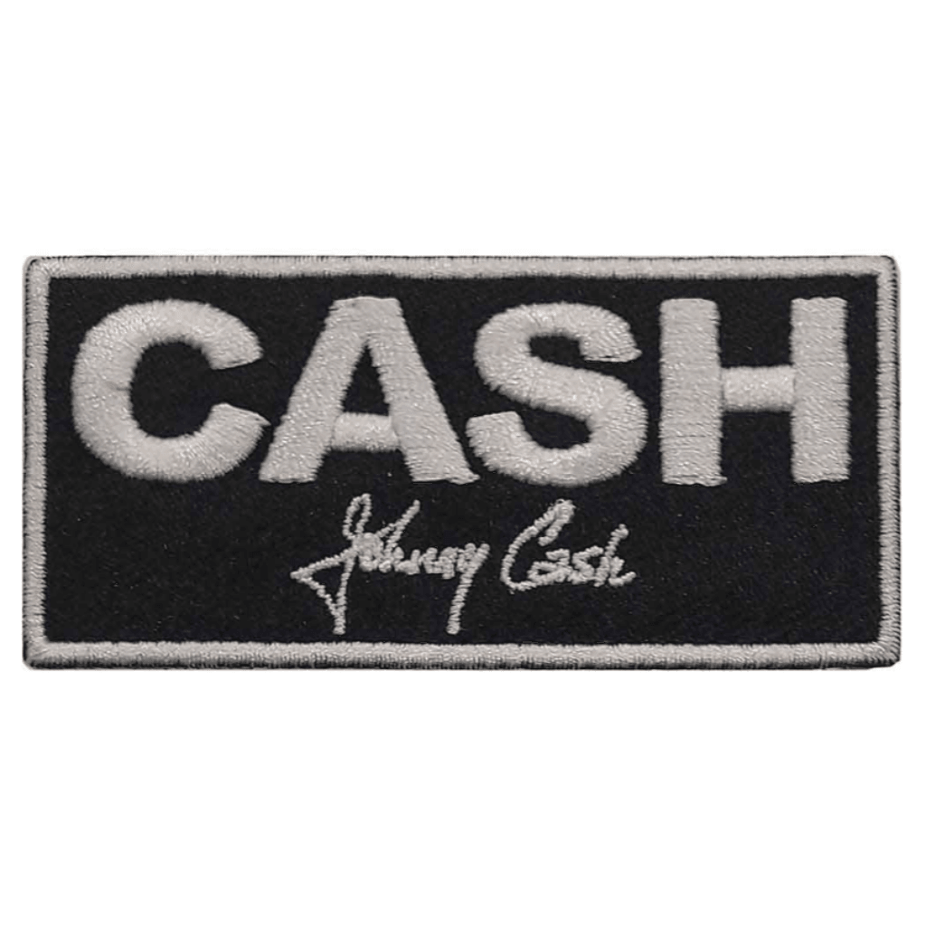 Johnny Cash Patch · Block · Official Band Merch