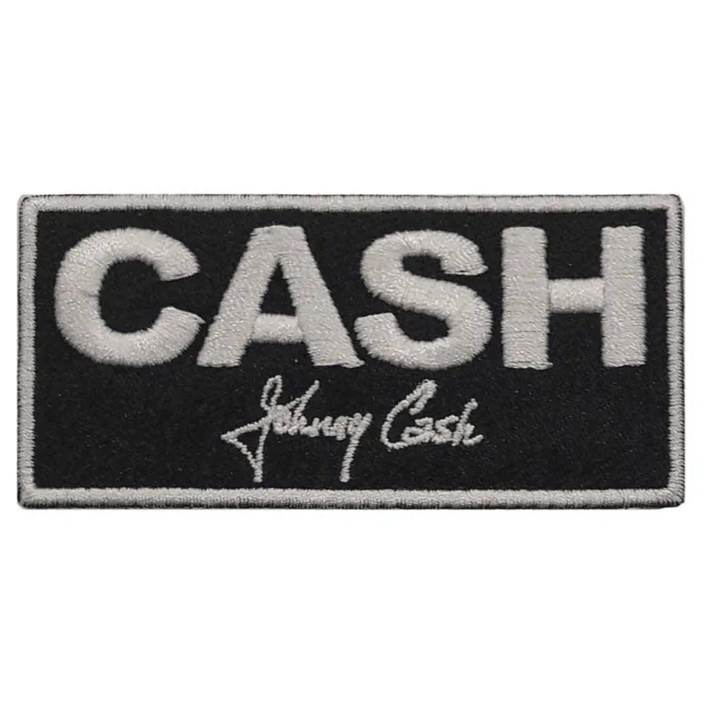Johnny-Cash-Patch-Aufnaeher-Block - Totenkopf.com