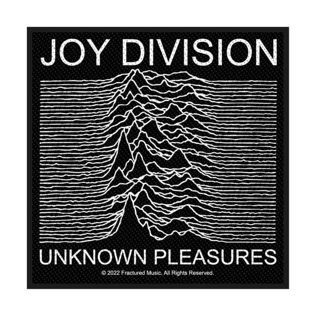 Joy Division Patch · Unknown Pleasures Square - Totenkopf.com