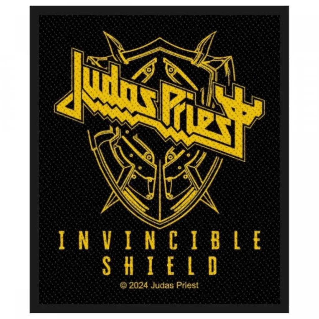 Judas-Priest-Patch-Aufnaeher-Invincible-Shield - Totenkopf.com