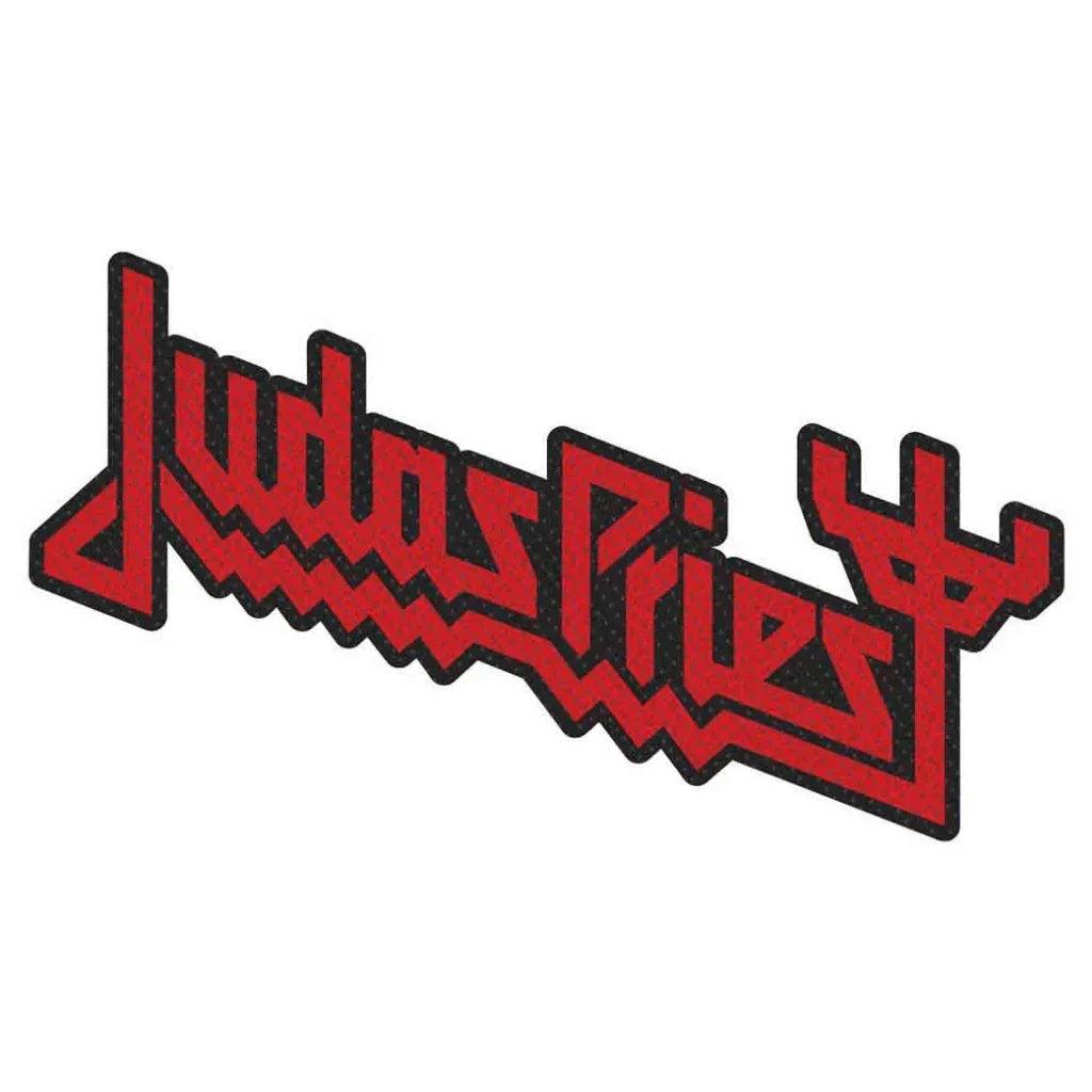 Judas-Priest-Patch-Aufnaeher-Logo-Cut-Out - Totenkopf.com