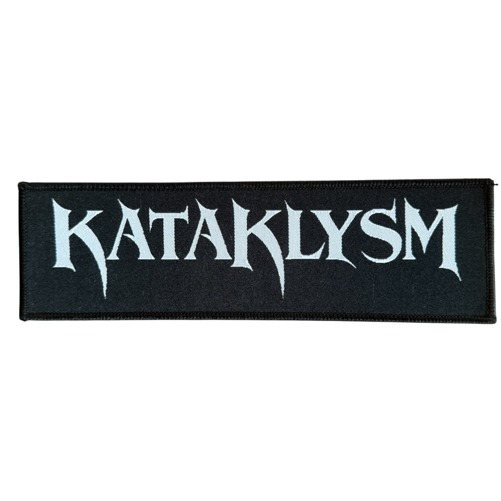 Kataklysm Patch · Langer Logo Stripe (20cm x6cm)