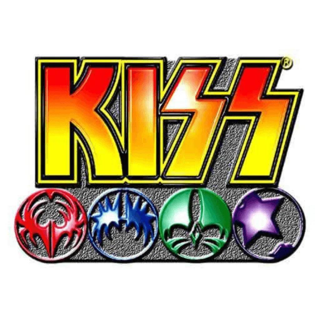 Kiss-Anstecker-Metal-Pin-Logo-Masken - Totenkopf.com
