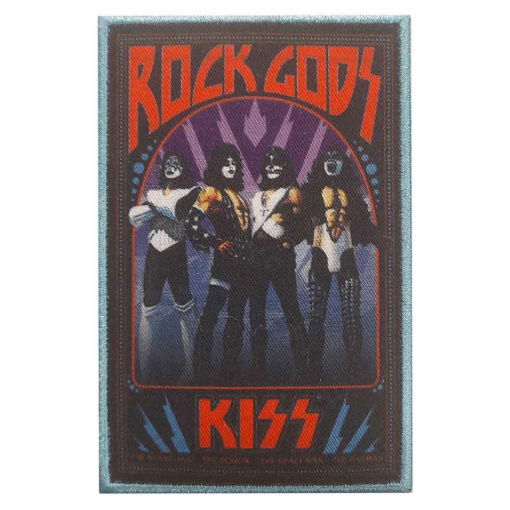 Kiss-Aufnaeher-Patch-Rock-Gods - Totenkopf.com