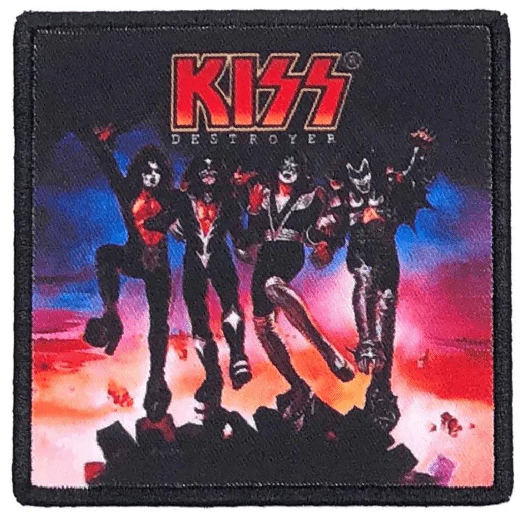 Kiss-Hardrock-Band-Patch-Aufnaeher-Destroyer - Totenkopf.com