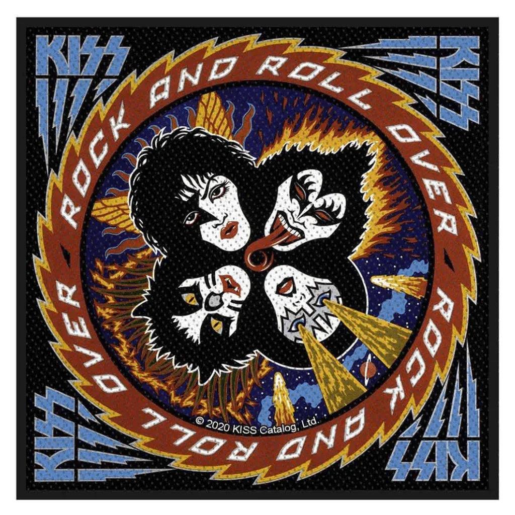 Kiss-Patch-Aufnaeher-Rock-N-And-Roll - Totenkopf.com