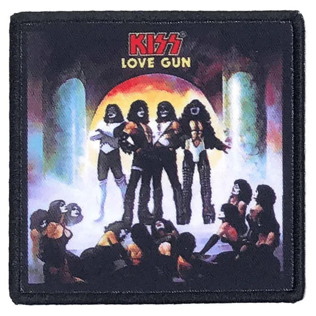 Kiss Patch · Love Gun (10cm x 10cm) - Totenkopf.com