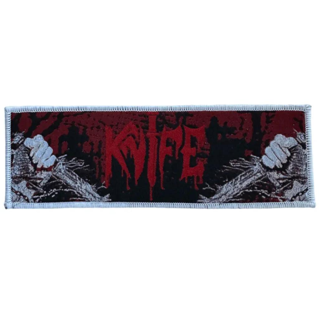 Knife Patch · Langer Logo Stripe (18cm x 6cm) - Totenkopf.com
