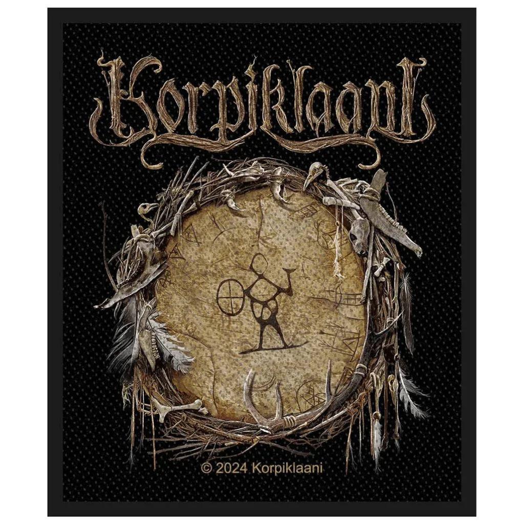Korpiklaani-Patch-Aufnaeher-Rankarumpu - Totenkopf.com