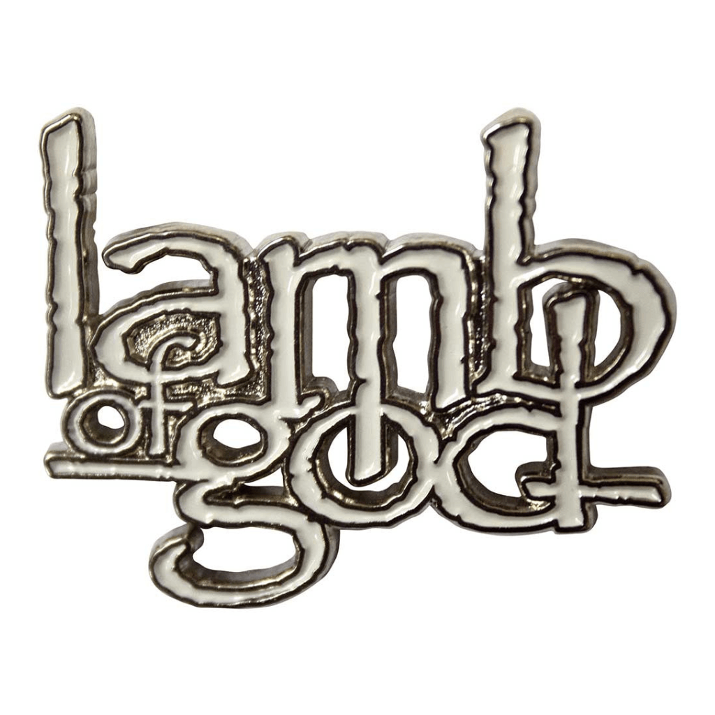 Lamb of God Anstecker · Logo · Band Merch